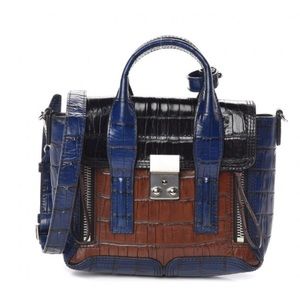 3.1 Phillip Lim black, brown and blue crossbody, EUC
